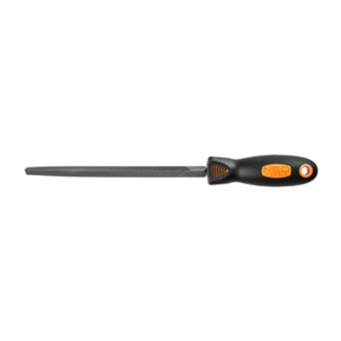 Stålfil til metal trekantet 20cm. 37-422 Neo