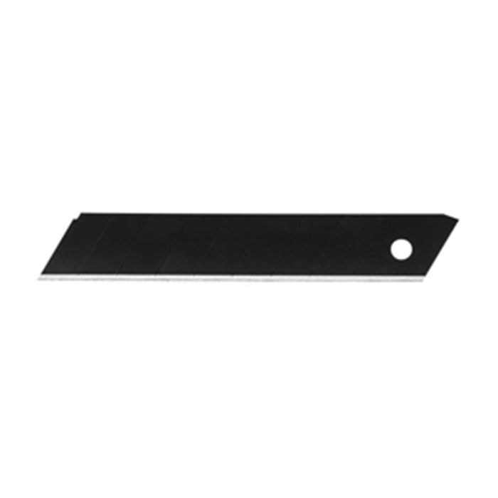 Knivblad til hobbykniv 18mm. 10 stk. sort 64-013