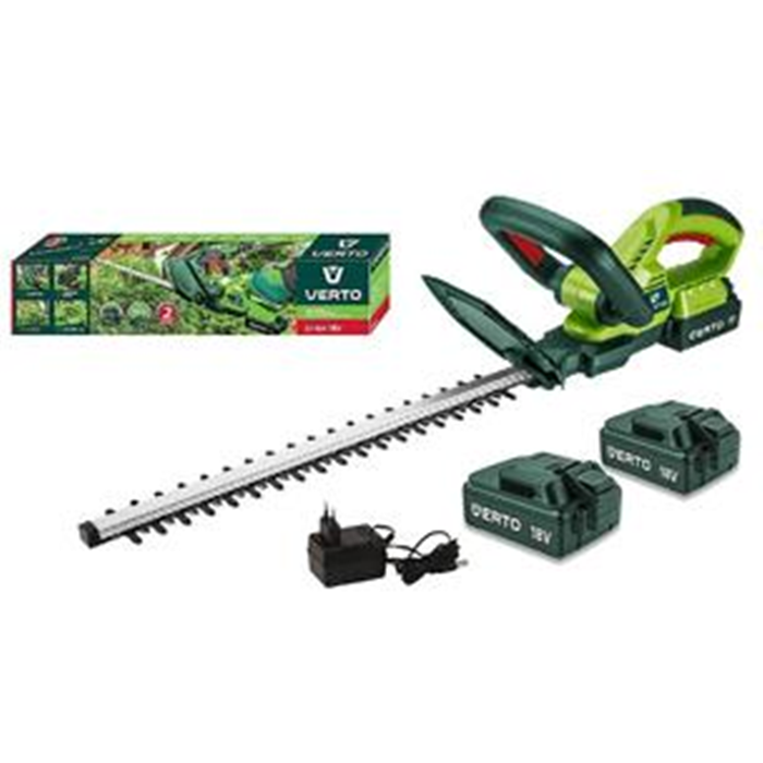 Hækkeklipper 18V 2 batterier 52G568