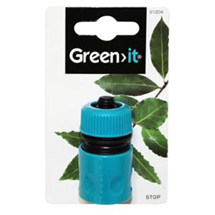 Slangekobling 1/2" m/stop Green It