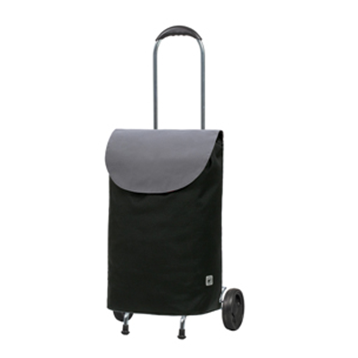 Vario shopper sort/grå 40L