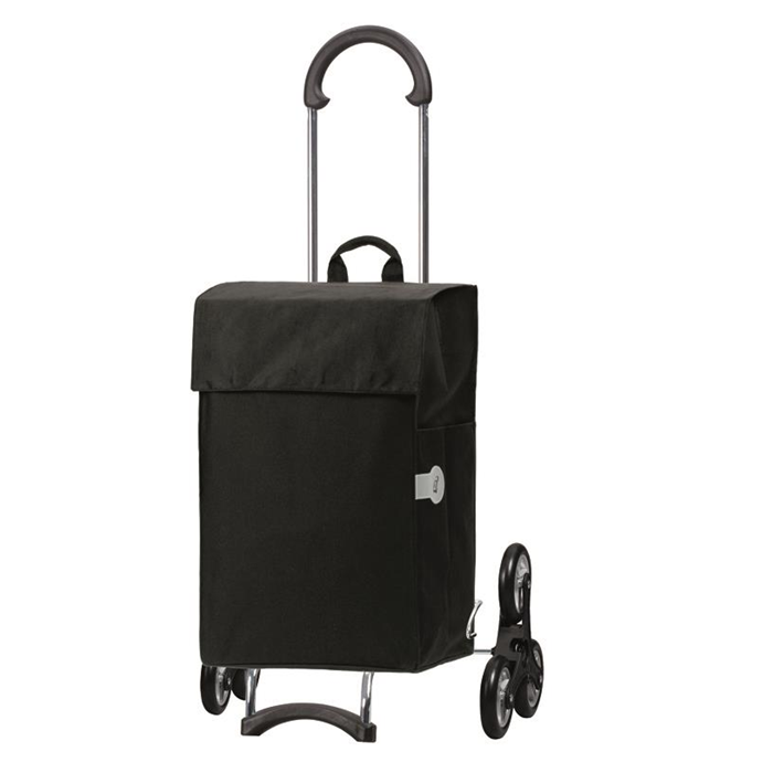 Scala Hera shopper sort trappe 3 hjul