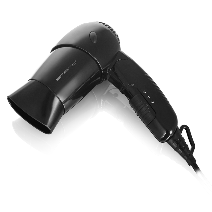 Emerio Hårtørrer rejse 1200w.