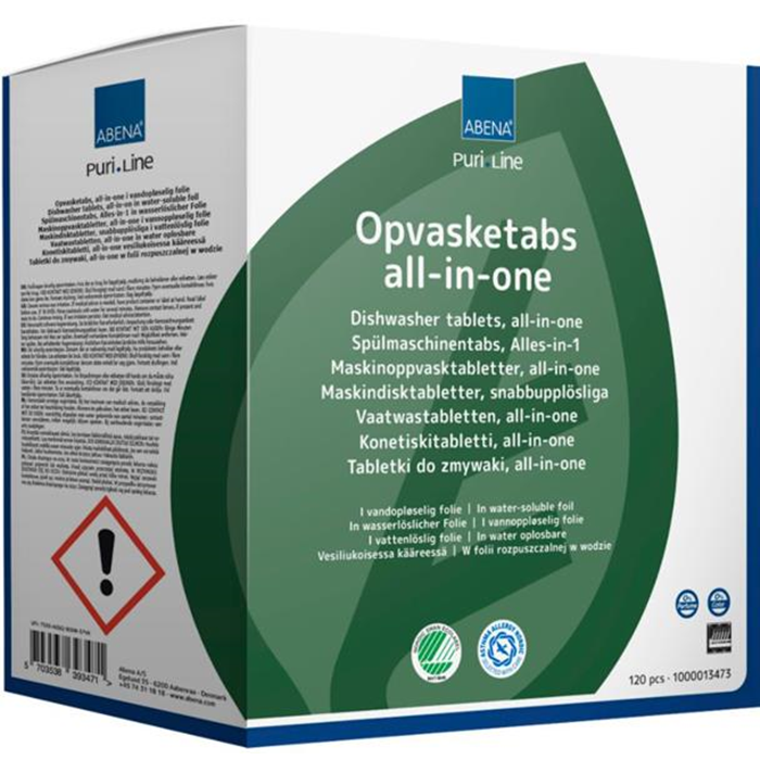 Opvasketabs 120 stk. 4i1 opvaskemaskine