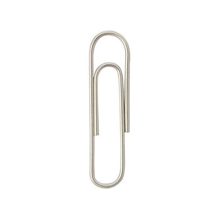 Papirclips 25mm. 1000 stk. metal