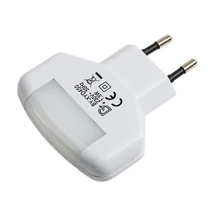 Vågelampe hvid m/afbryder LED 0,8w. GN