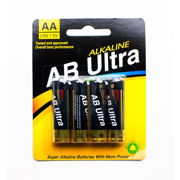 AB Ultra batteri AA 4 stk. LR6
