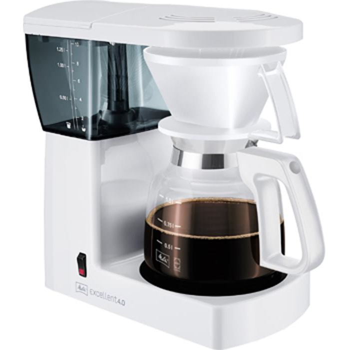 Kaffemaskine hvid Excellent 4.0 Melitta