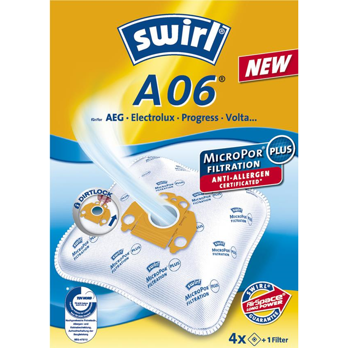 Støvsugerposer A06