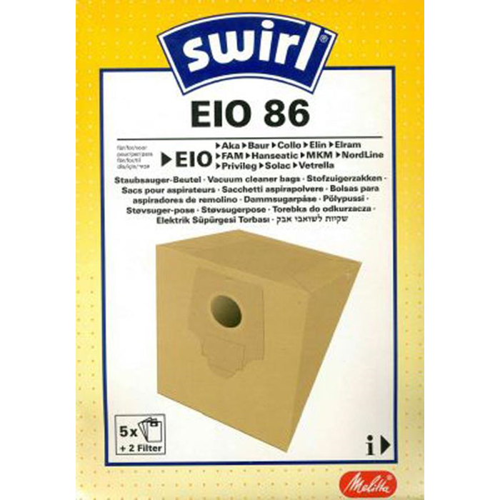 Støvsugerposer EIO86 papir