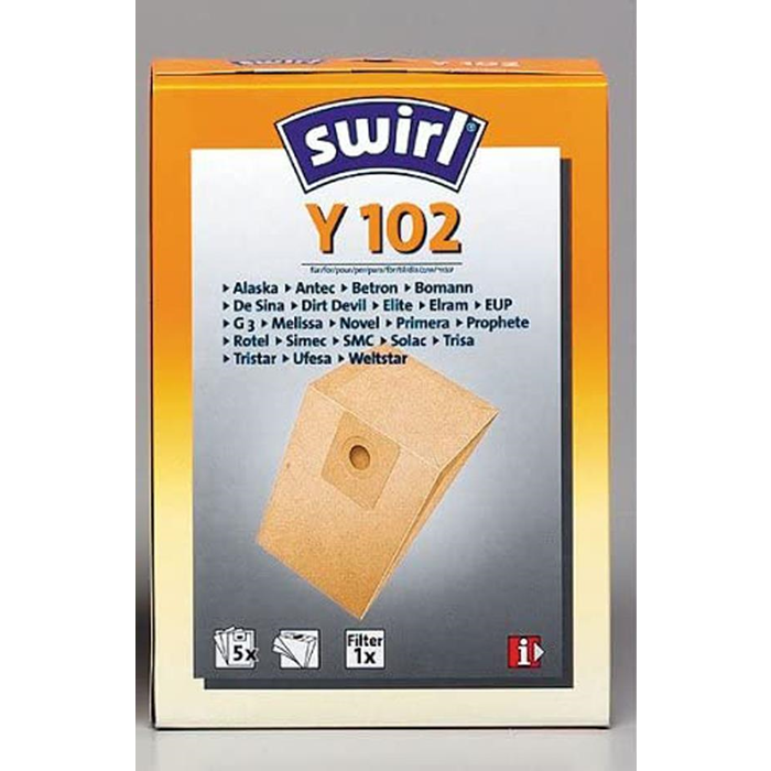 Støvsugerposer Y102 papir
