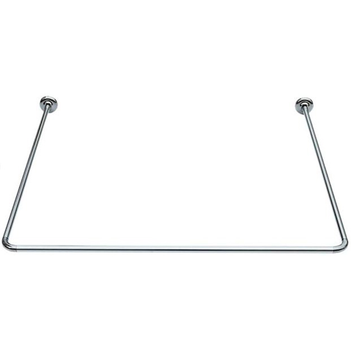 Forhængsstang krom 90x90x90cm.