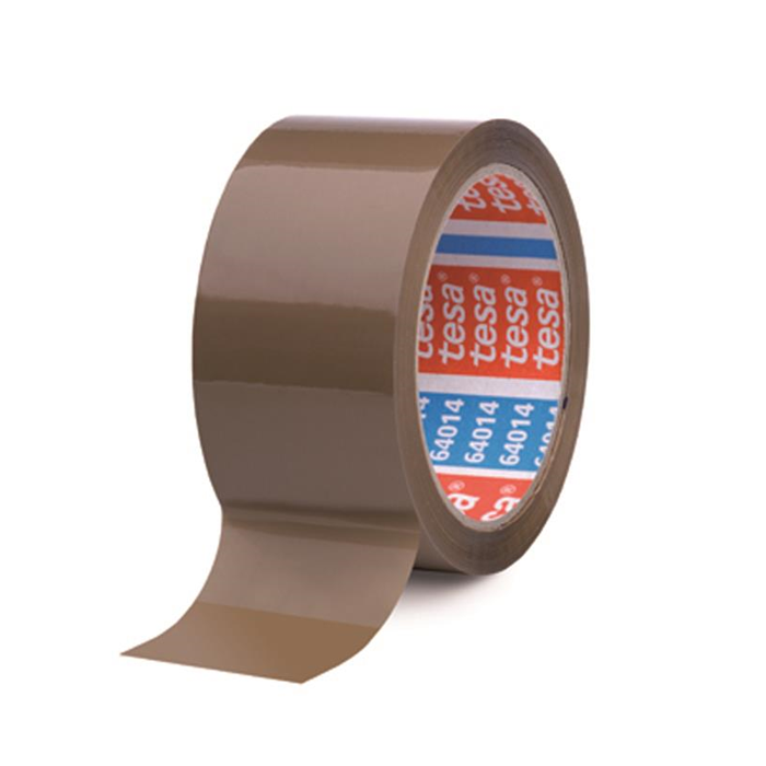 Pakketape 50mm. x 66m. let brun Tesa