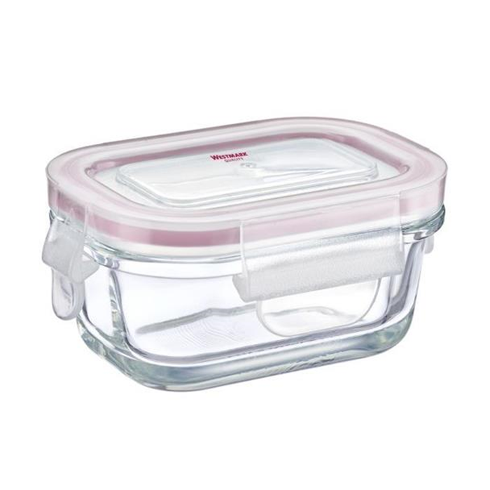 Opbevaringsboks 120ml. firkantet glas Westmark 2340