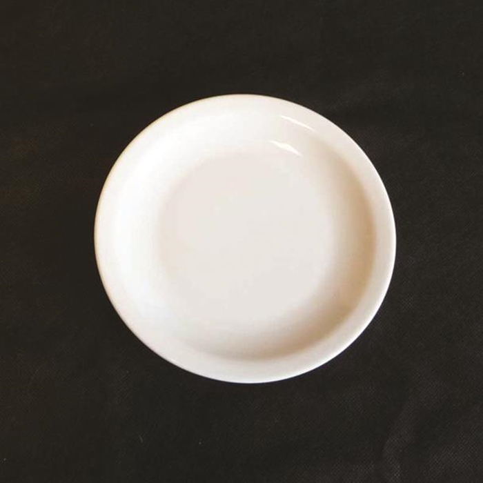 Tallerken flad 17cm. Amalie porcelæn