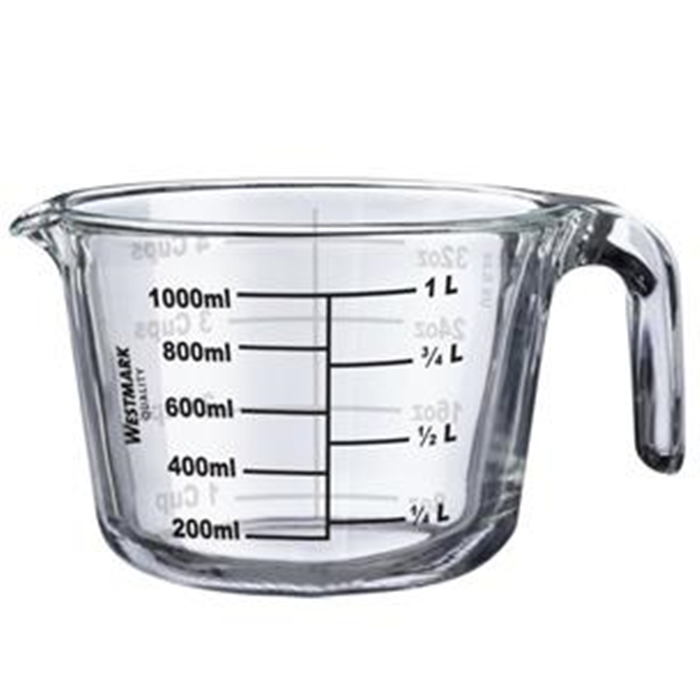 Målekande glas 1L. Westmark 3063