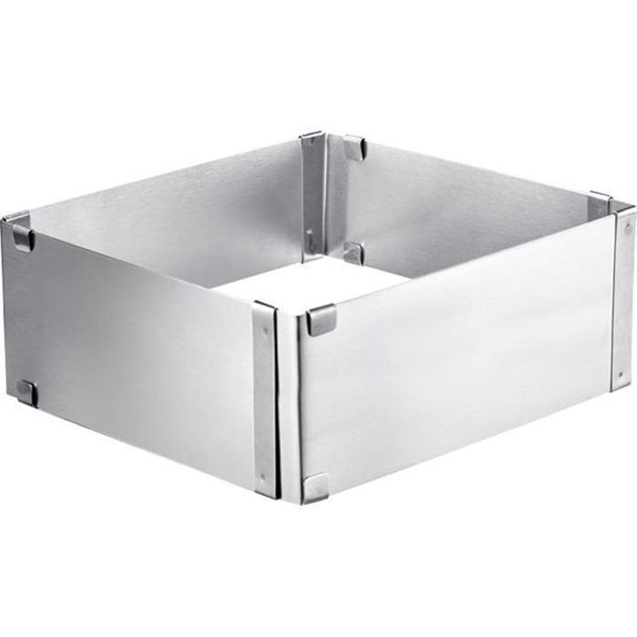 Kageform firkantet 15,5-28cm. h8cm. Westmark 3133