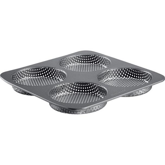 Burgerform ø12cm. 4 stk. 28x28x2,5cm. Westmark 3270