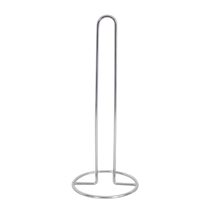 Køkkenrulleholder krom til bord h32cm.