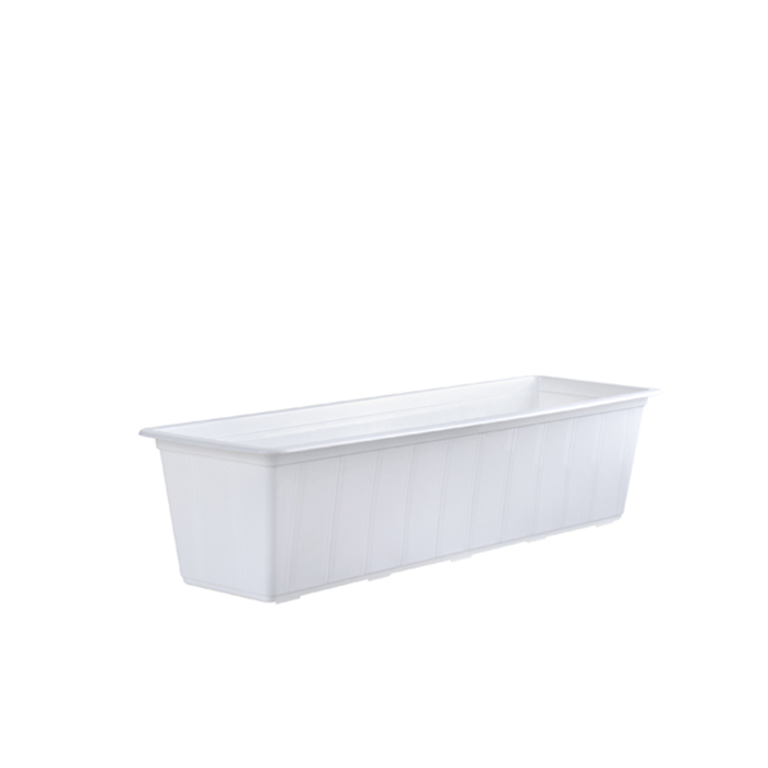 Altankasse 70cm. hvid plast