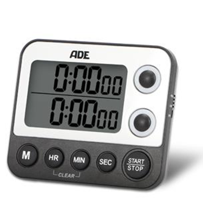 Minutur digital 2 tider sort ADE TD2100-1