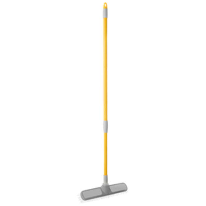 Gulvskrubbe med teleskopskaft 80-136cm.