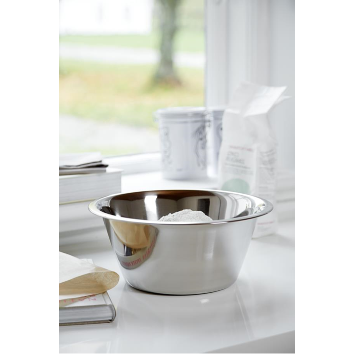 Skål 2,5L. blank rustfri stål