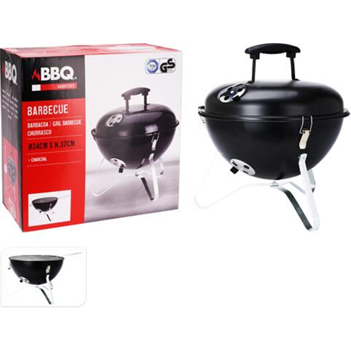 Kuglegrill sort ø36cm.