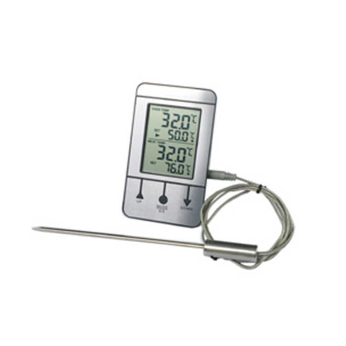 Stegetermometer med timer digital -10°C/+300°C nr. 528