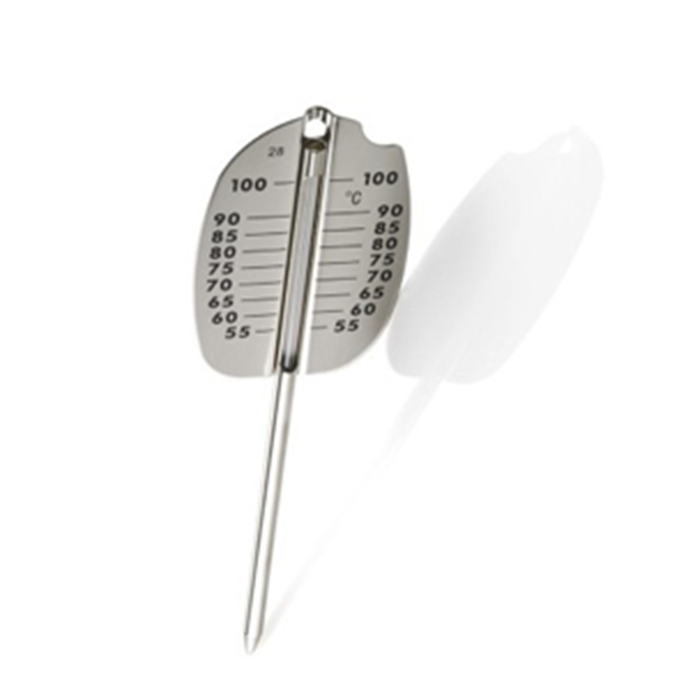 Termometer kød flad rustfrit stål 18cm. nr. 510