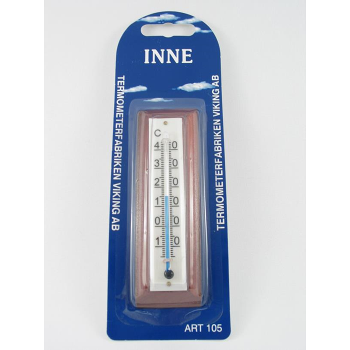 Termometer indendørs træ nr. 105