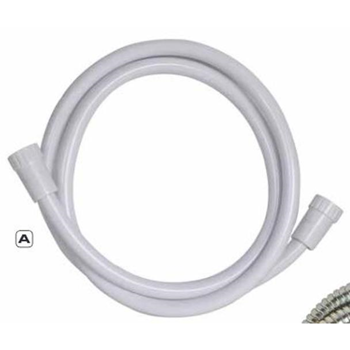 Bruserslanger Ento hvid plast 150cm.