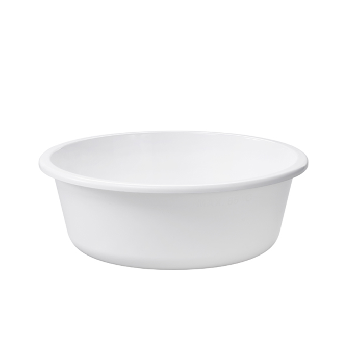 Balje rund 8L. hvid plast Orthex