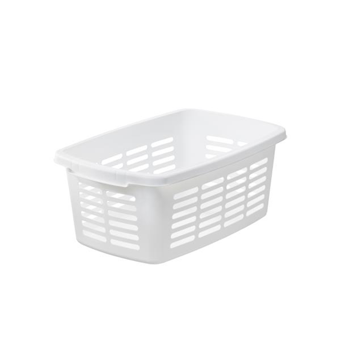 Linnedkurv hvid 30L. firkantet Orthex