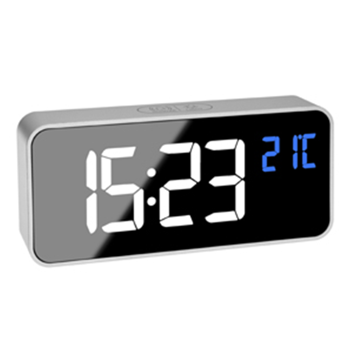 Vækkeur digital USB 2 alarmer 16 lyde TFA
