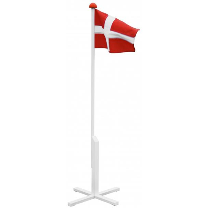 Flagstang med flag 150cm.