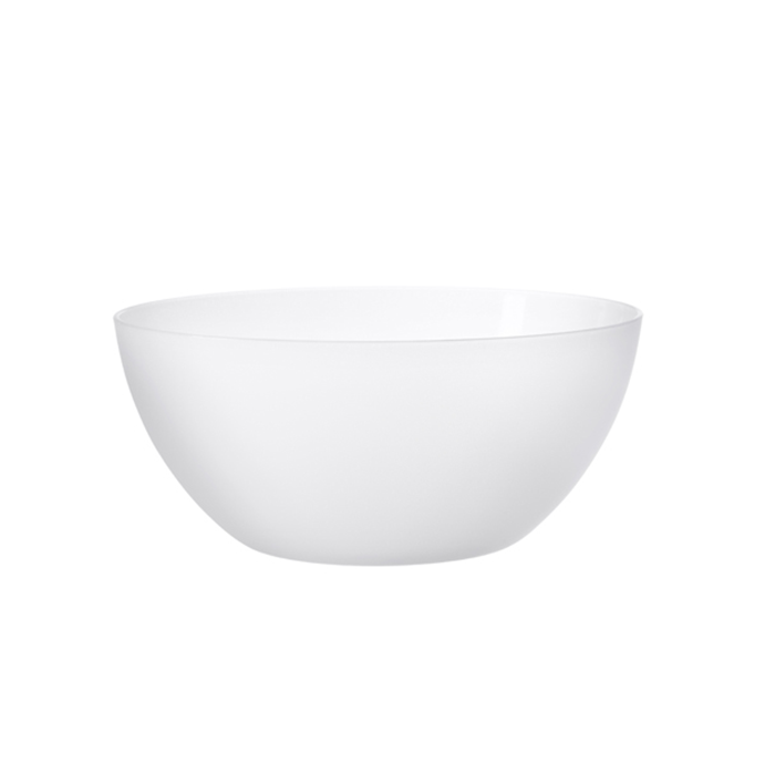 Salatskål 3,5L. transparent plast ø24,5cm.