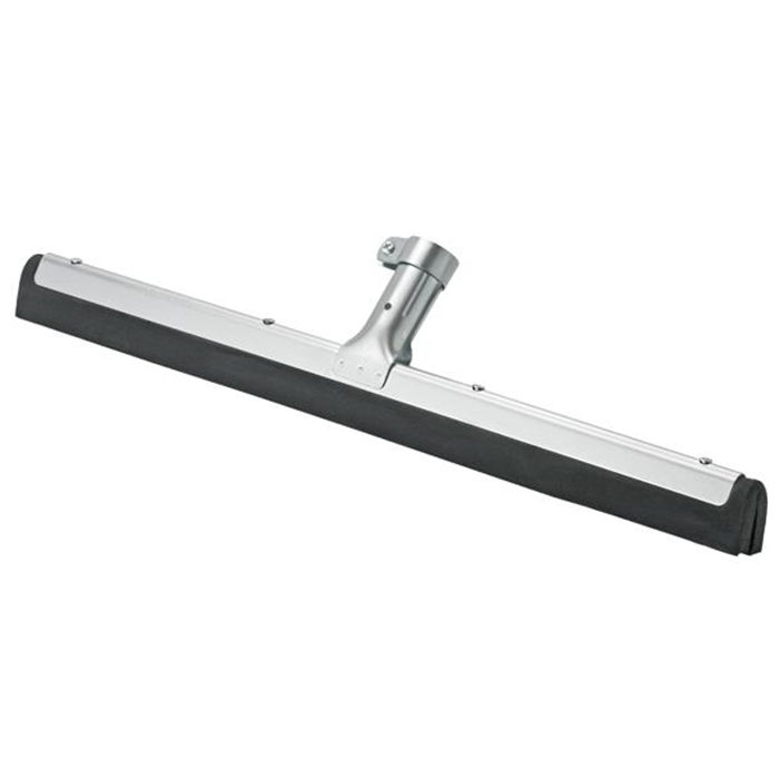 Gulvskraber alu 45cm. dobbelt læbe sort