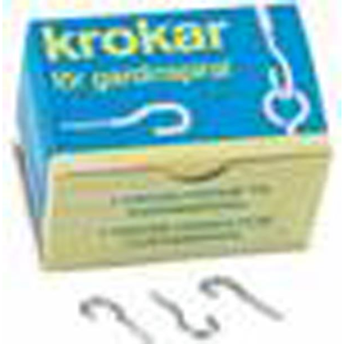Kroge til gardinspiral 200 stk.