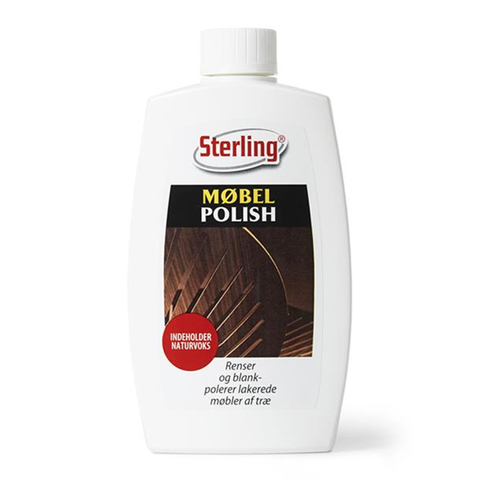 Møbelpolish med naturvoks 250ml. Sterling