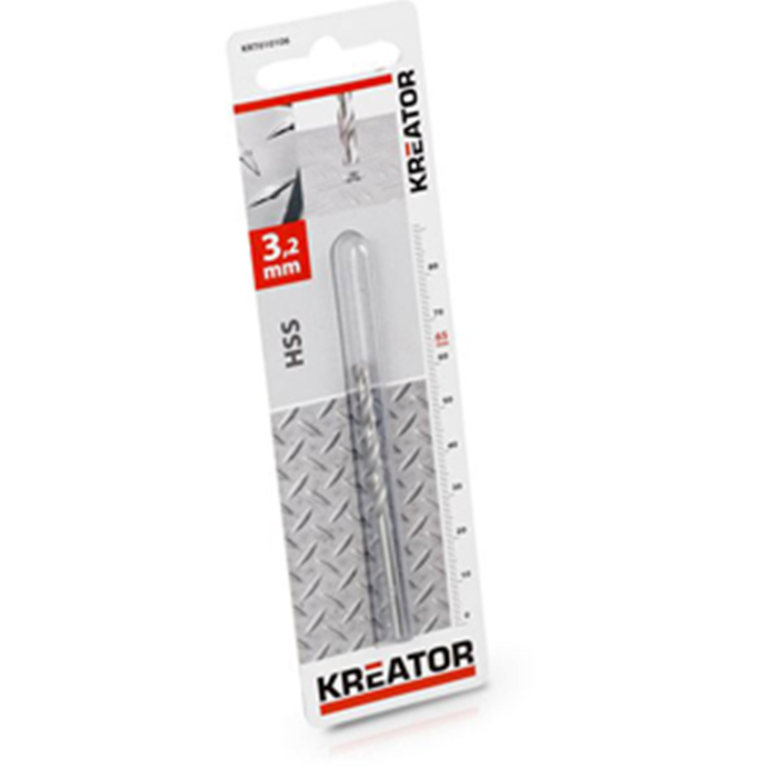 Bor HSS metal 3,2mm. 65mm. KRT010106