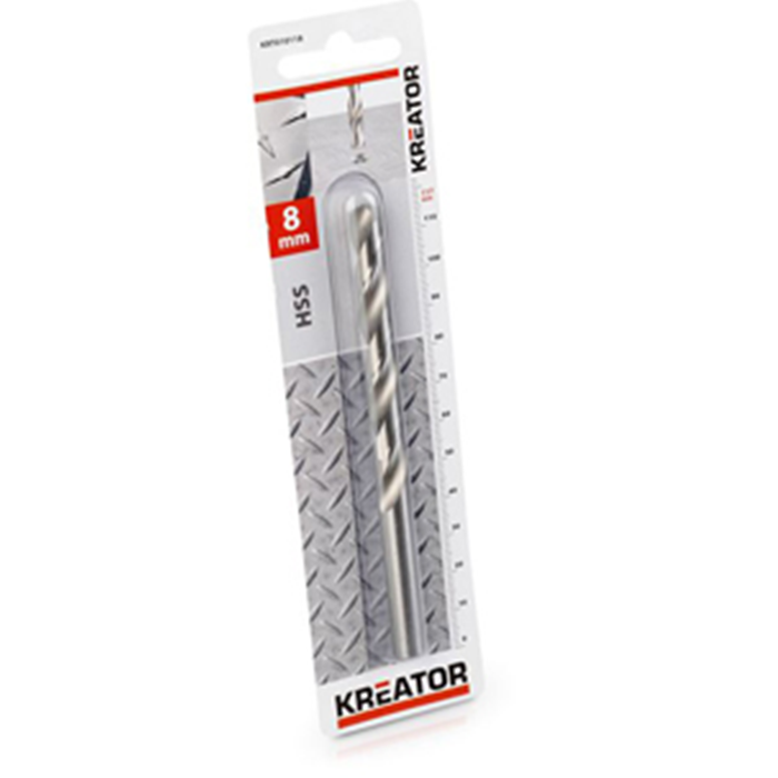 Bor HSS metal 8,0mm. 117mm. KRT010118