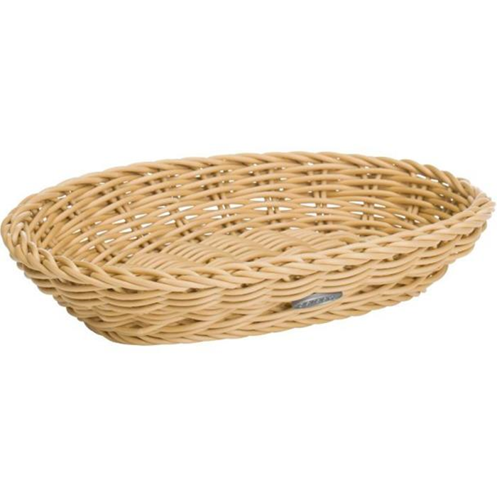 Kurv oval 21x15x3,5cm. natur Saleen