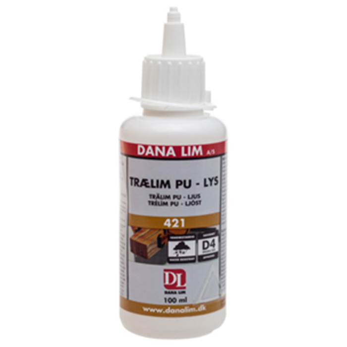 Lim træ PU lys 100ml. DANA421