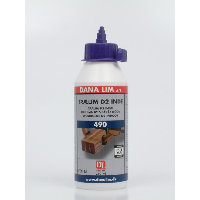 Lim træ D2 inde 250ml. DANA490