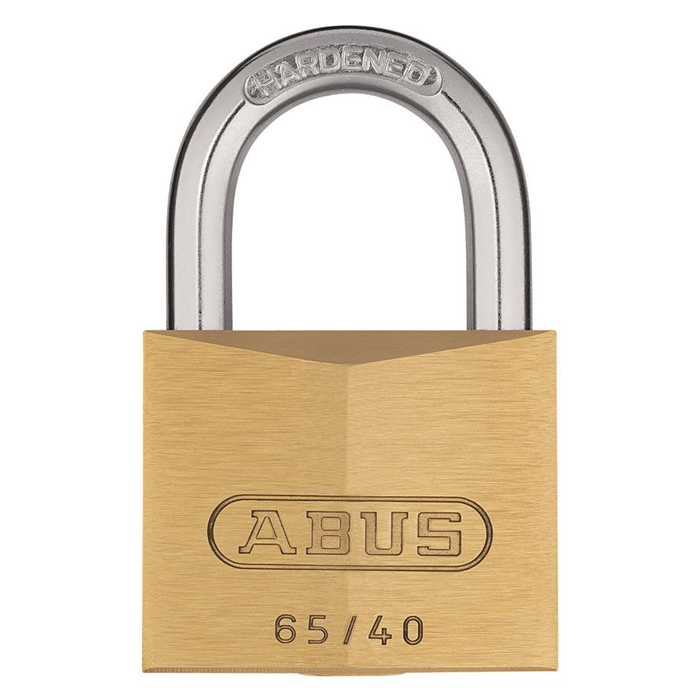 Hængelås enslukning 65/40mm. Abus