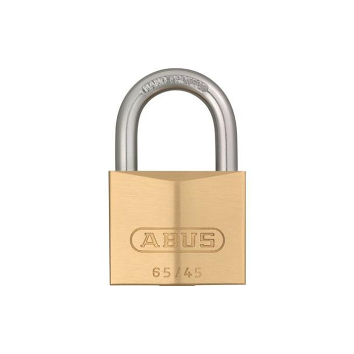 Hængelås enslukning 65/45mm. Abus