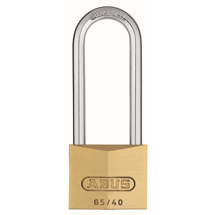 Hængelås 65/40mm. 63mm. bøjle ensluk Abus