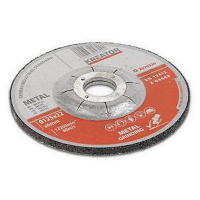 Skæreskive til metal ø125mm. 3 stk. KRT070320