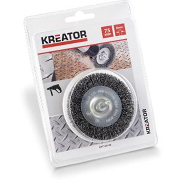 Stålskivebørste ø75mm. KRT150108 Kreator